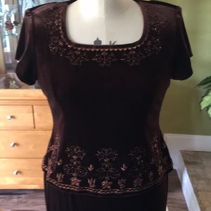 Velvet Chocolate Dress